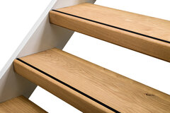 Eiken traprenovatie set | Open trap